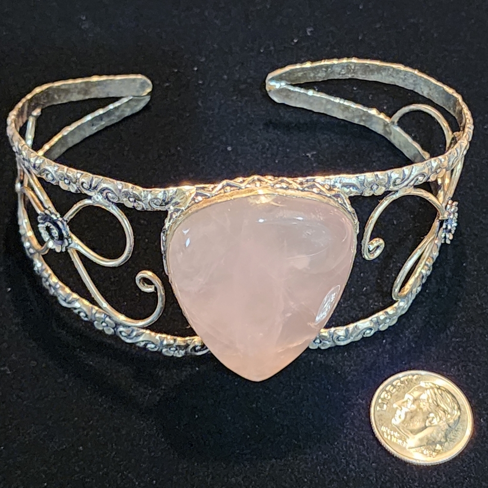 Rpse Quartz Bracelet